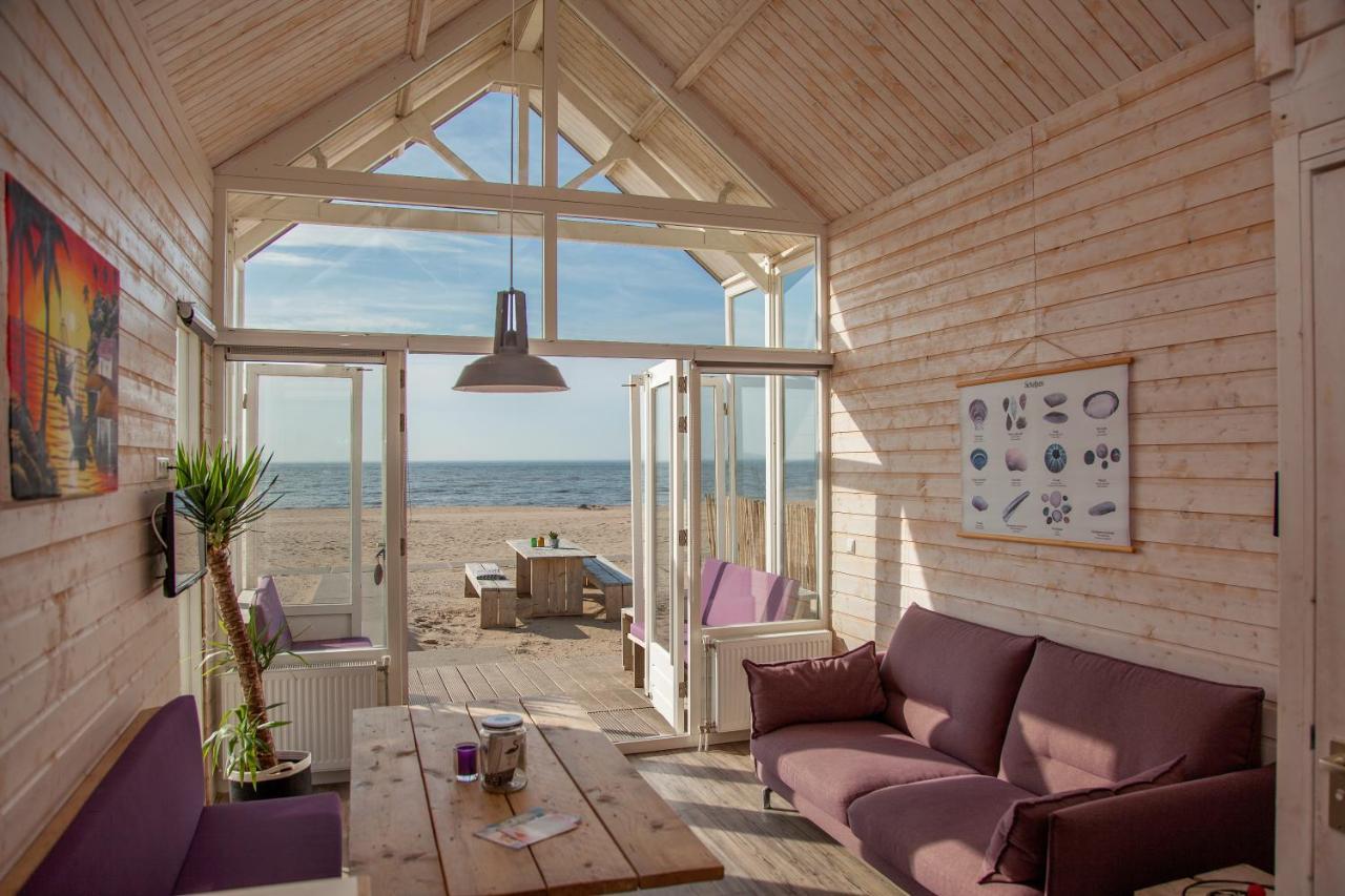 Surf En Beach Strandhuisjes Katwijk aan Zee Exteriör bild