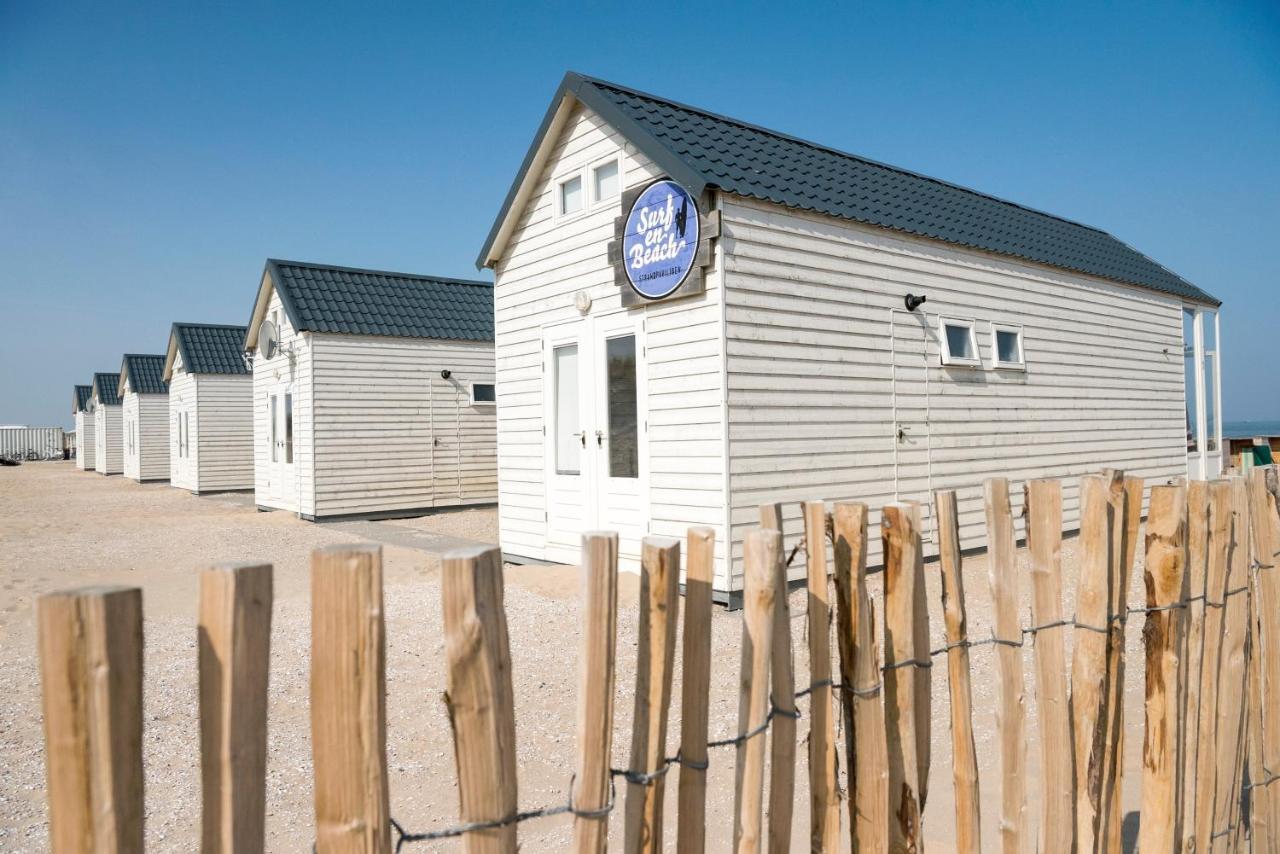Surf En Beach Strandhuisjes Katwijk aan Zee Exteriör bild