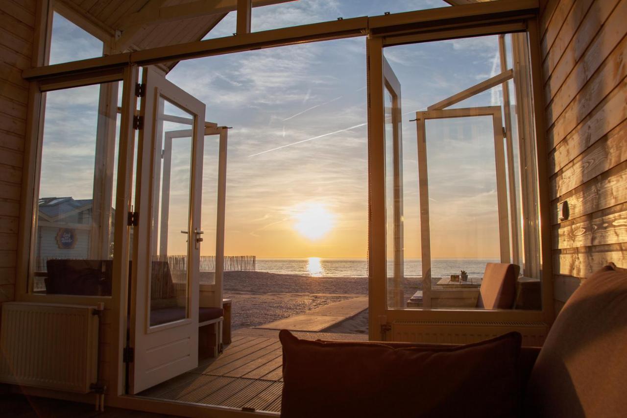 Surf En Beach Strandhuisjes Katwijk aan Zee Exteriör bild